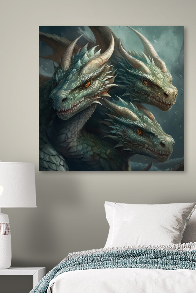 Három sárkány árnyékban — lakásbelső 2