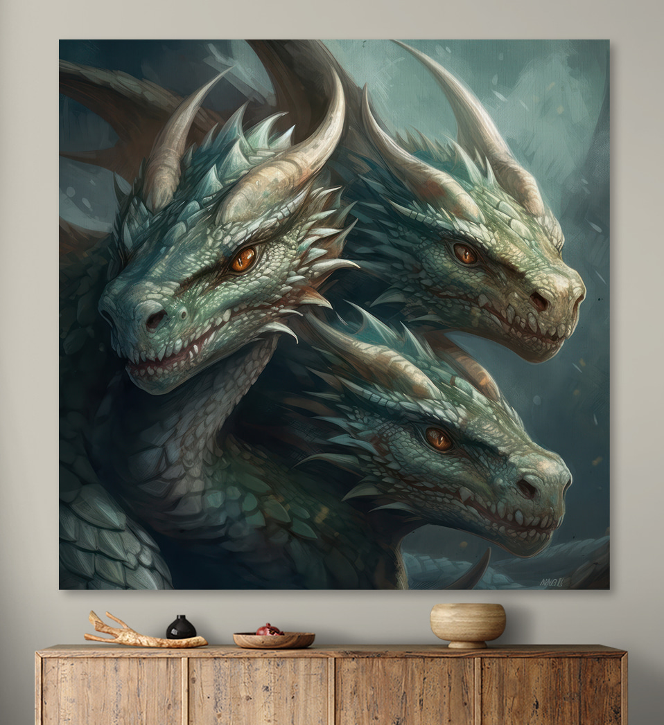 Három sárkány árnyékban — lakásbelső 3