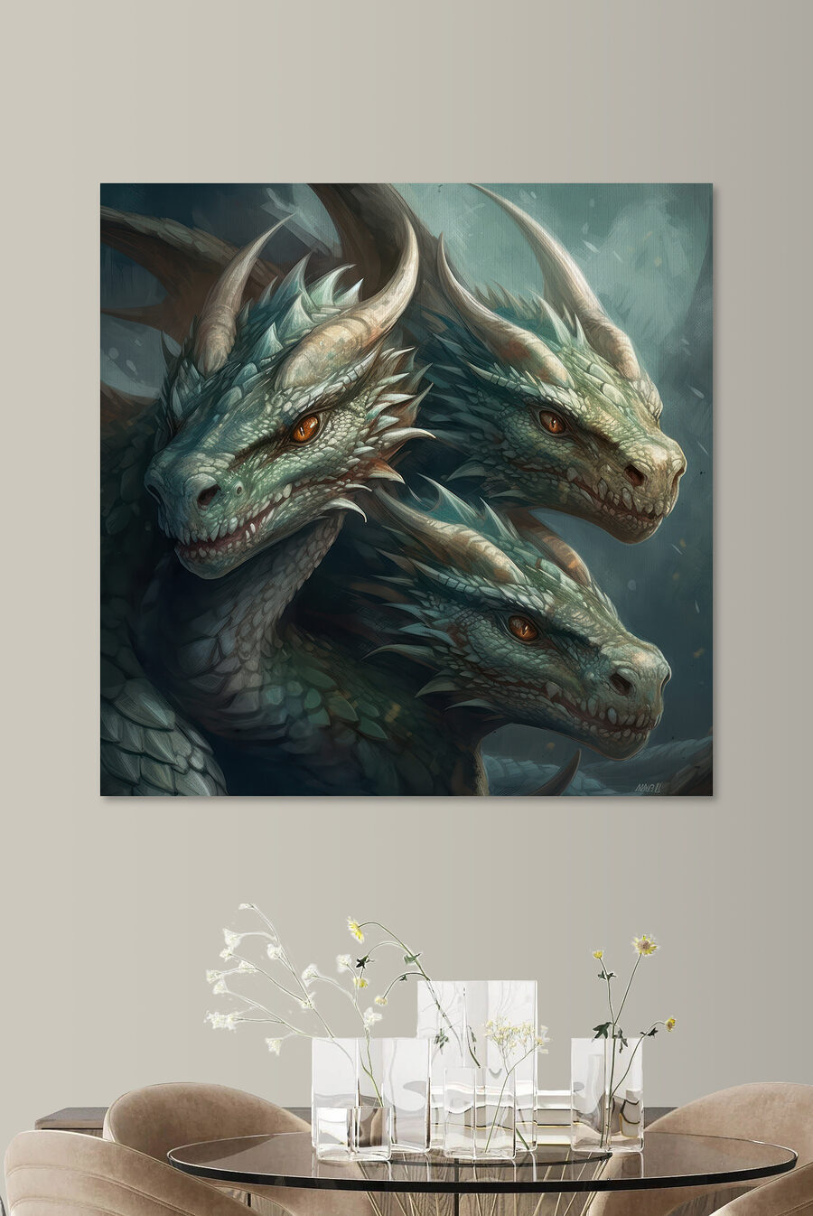 Három sárkány árnyékban — lakásbelső 4