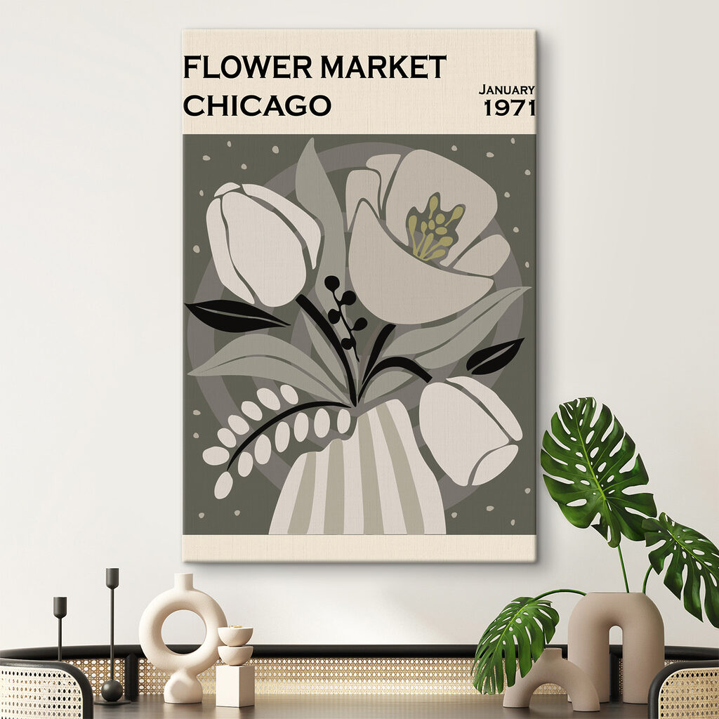 Virágpiac Chicagóban — lakásbelső 2
