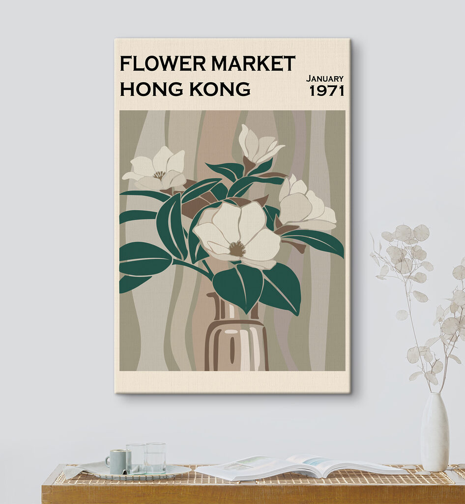 Virágpiac Hongkongban — lakásbelső 3