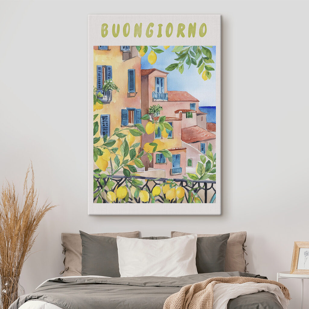 Buongiorno az erkélyen — lakásbelső 2