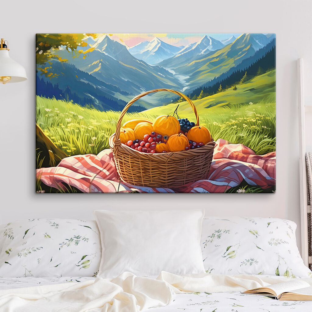 Piknik hegyvölgy felett — lakásbelső 2