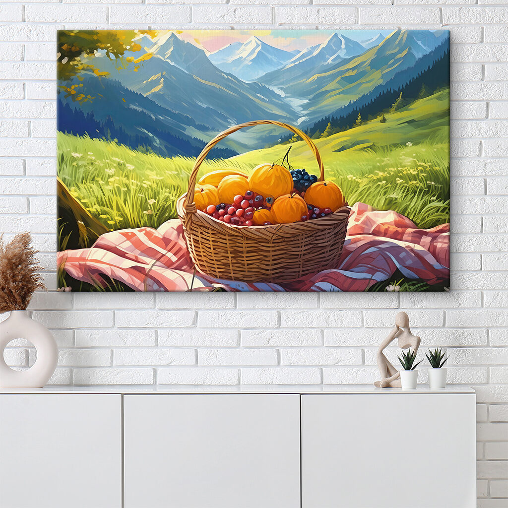 Piknik hegyvölgy felett — lakásbelső 1