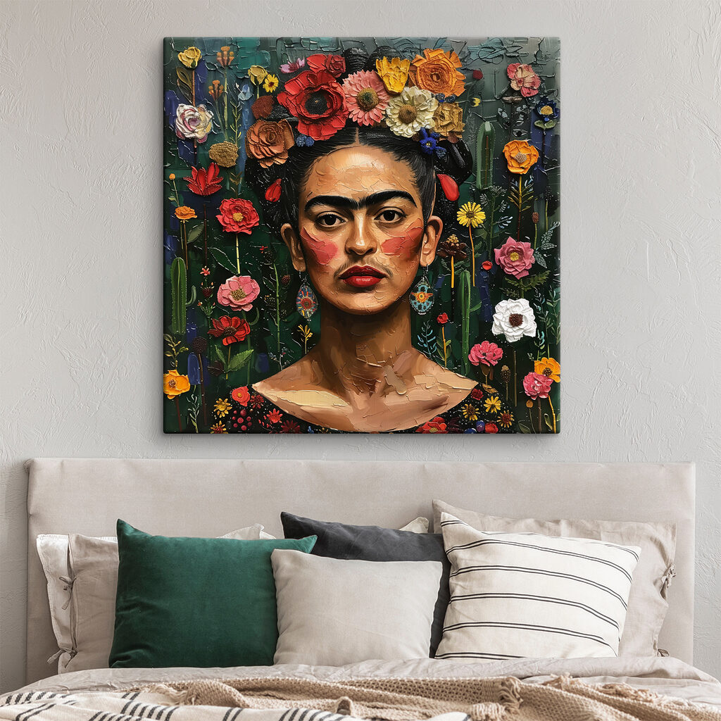 Frida a virágkertben — lakásbelső 3