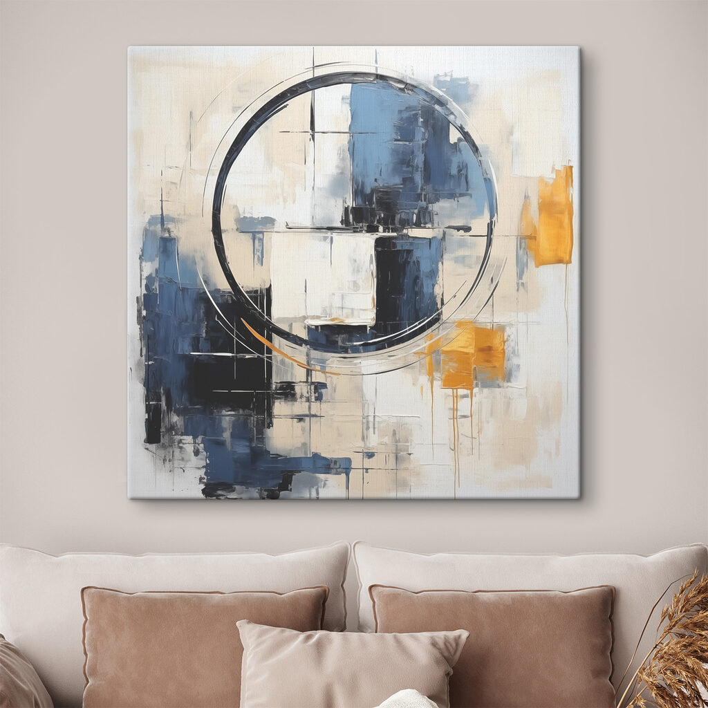 Kör festékfelületek közt — lakásbelső 1