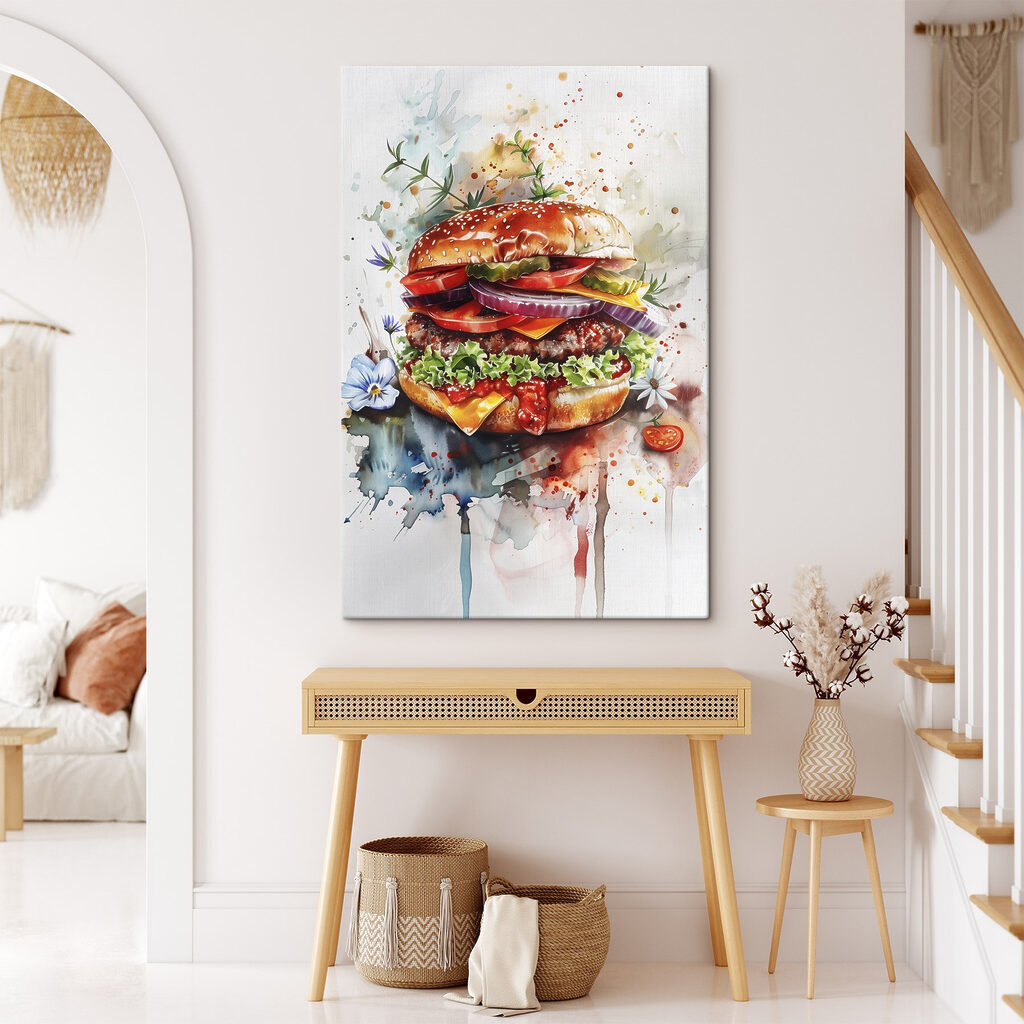 Hamburger akvarellfoltok között — lakásbelső 4