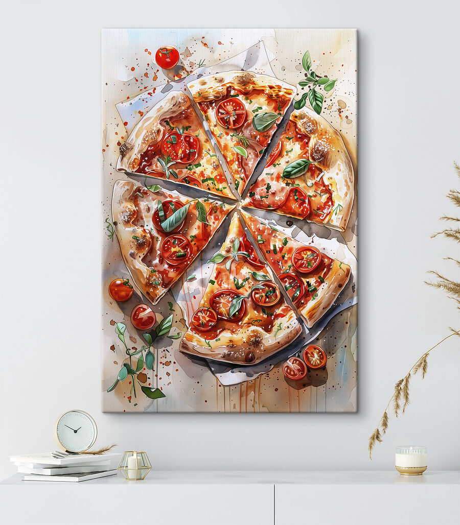 Pizza paradicsomok között — lakásbelső 3