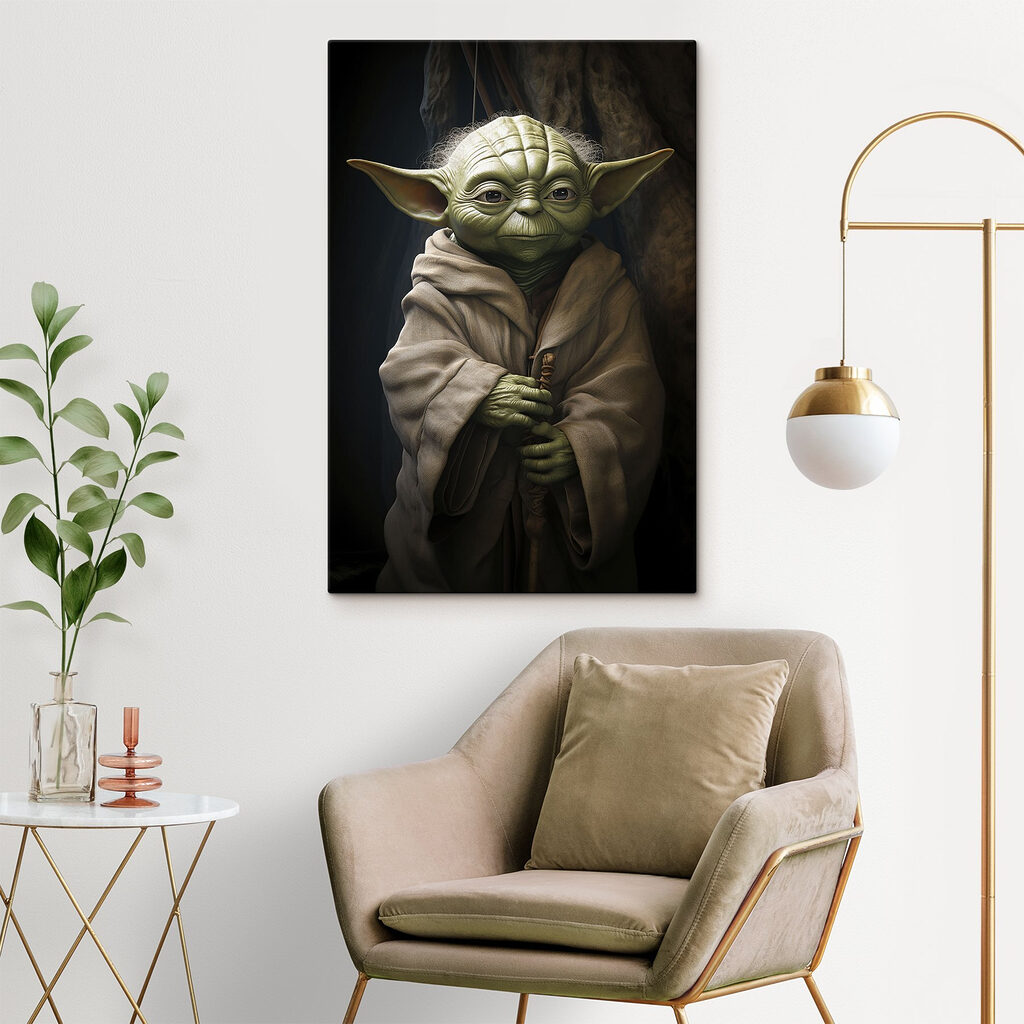 Yoda a sötétben — lakásbelső 1