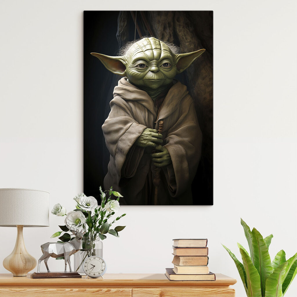 Yoda a sötétben — lakásbelső 2