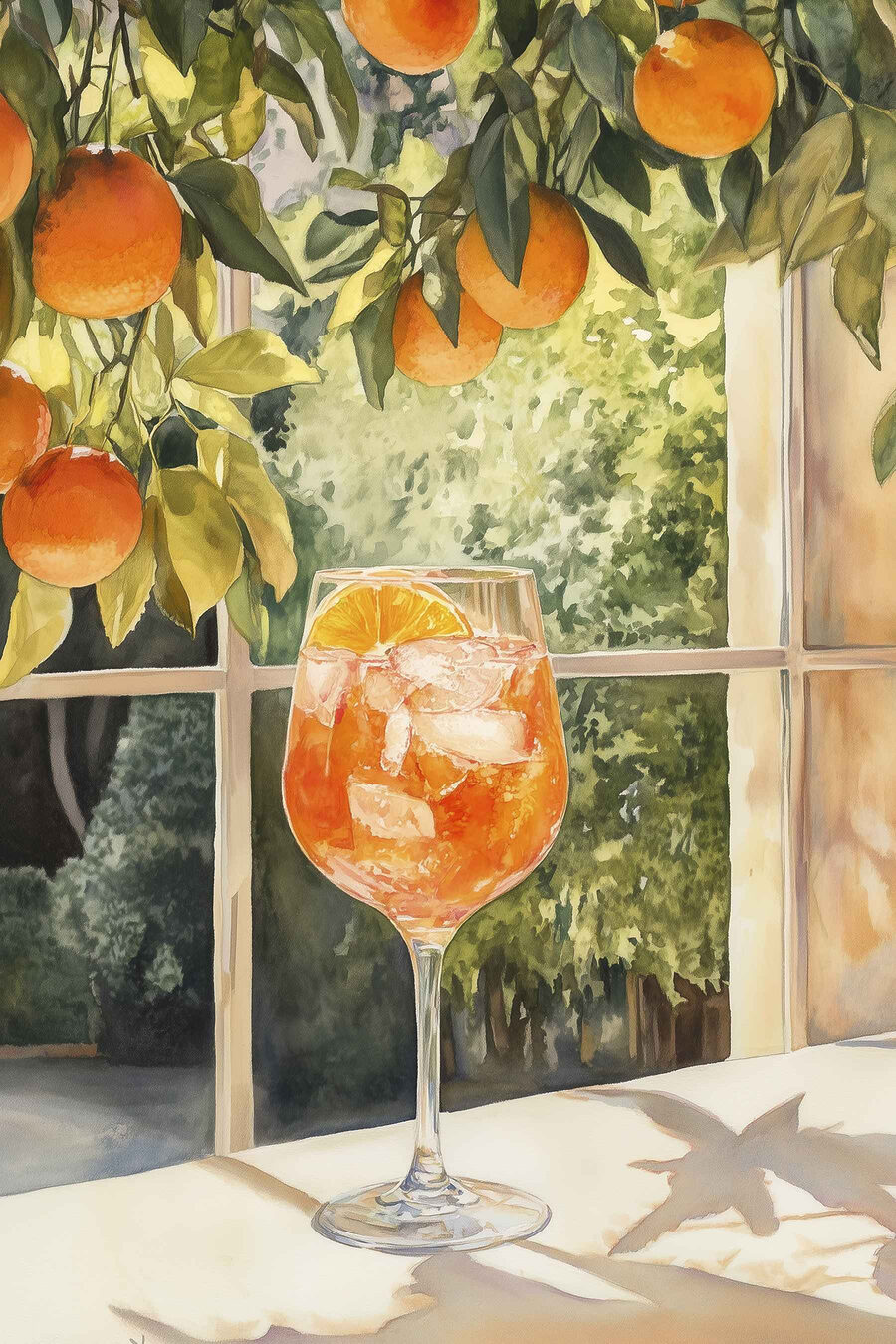 Spritz narancságak alatt — teljes motívum