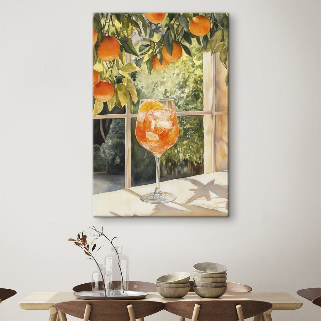 Spritz narancságak alatt — lakásbelső 1