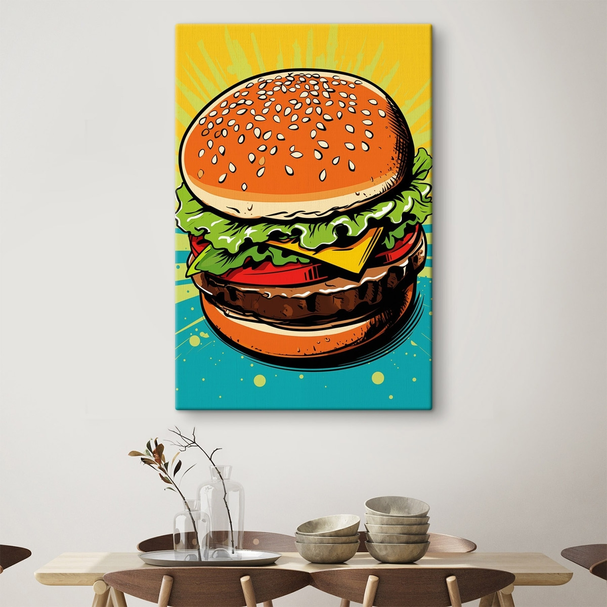 Hamburger — lakásbelső 2