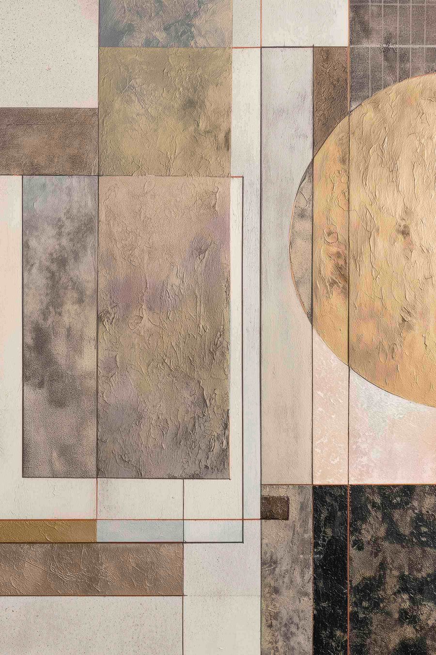 Modern geometrikus absztrakció — teljes motívum