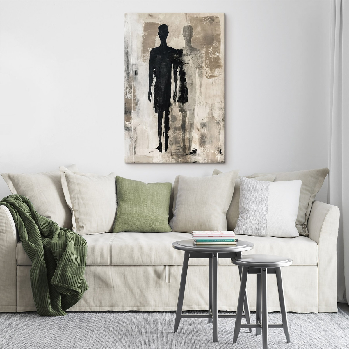 Absztrakt alak — lakásbelső 2