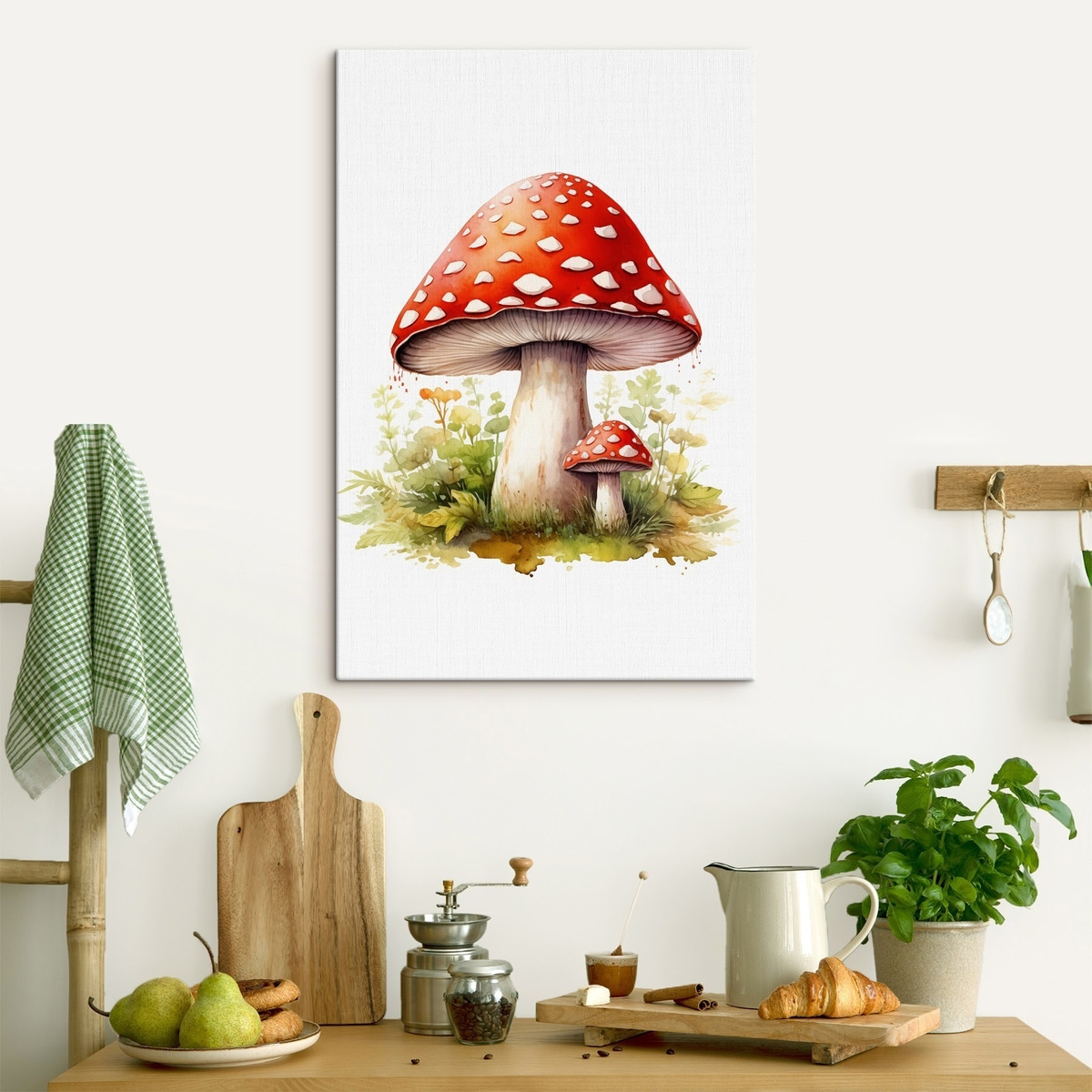 Erdei gombák — lakásbelső 2