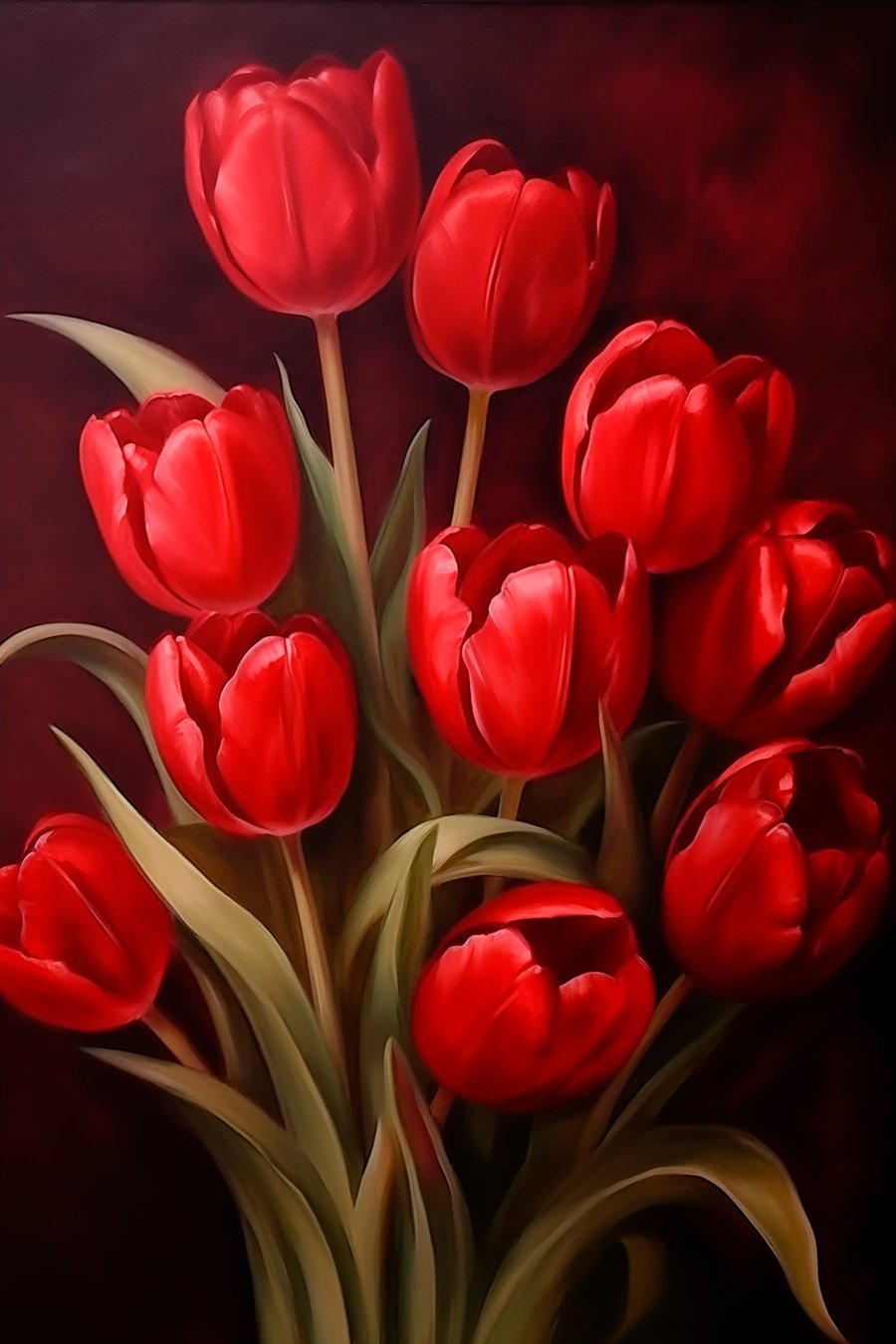 Tulipánok — teljes motívum