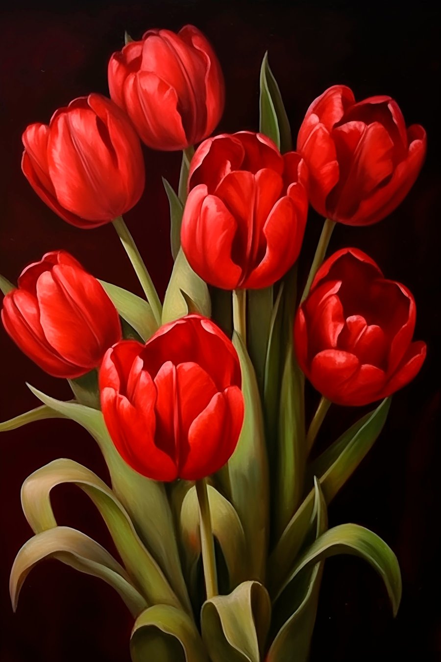 Tulipánok — teljes motívum