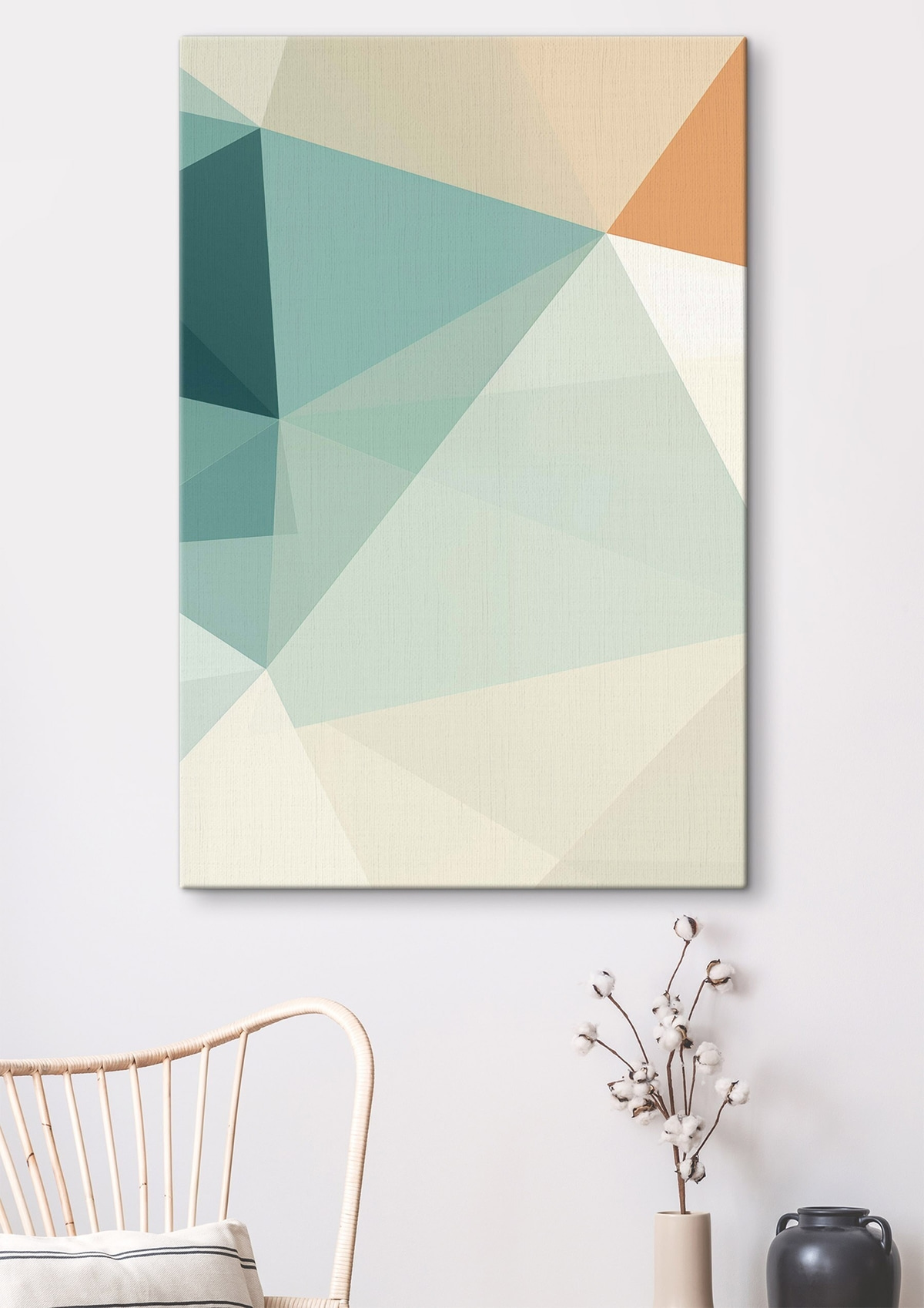 Absztrakt geometria — lakásbelső 2