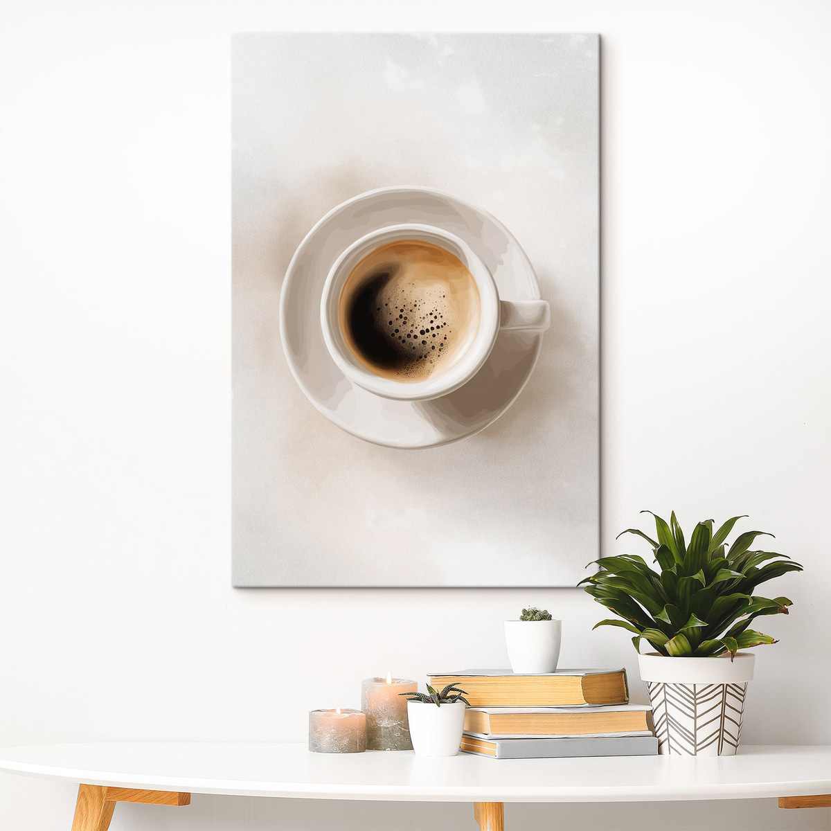 Espresso felülnézetből — lakásbelső 2