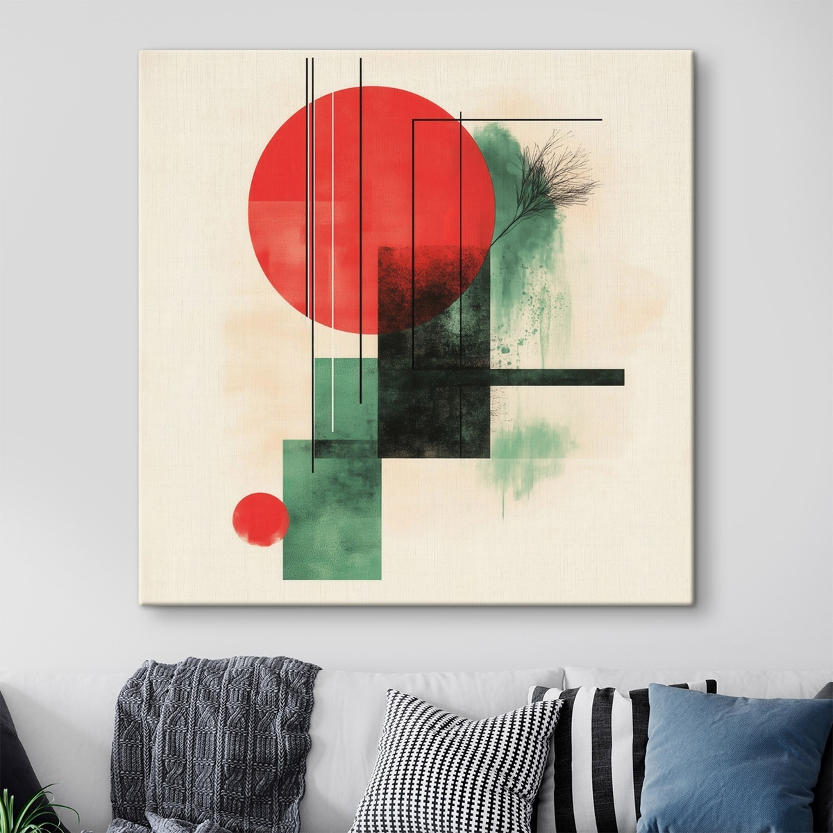 Grafikus vonalak — lakásbelső 3
