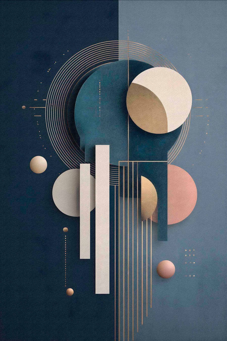 Absztrakt geometria — teljes motívum