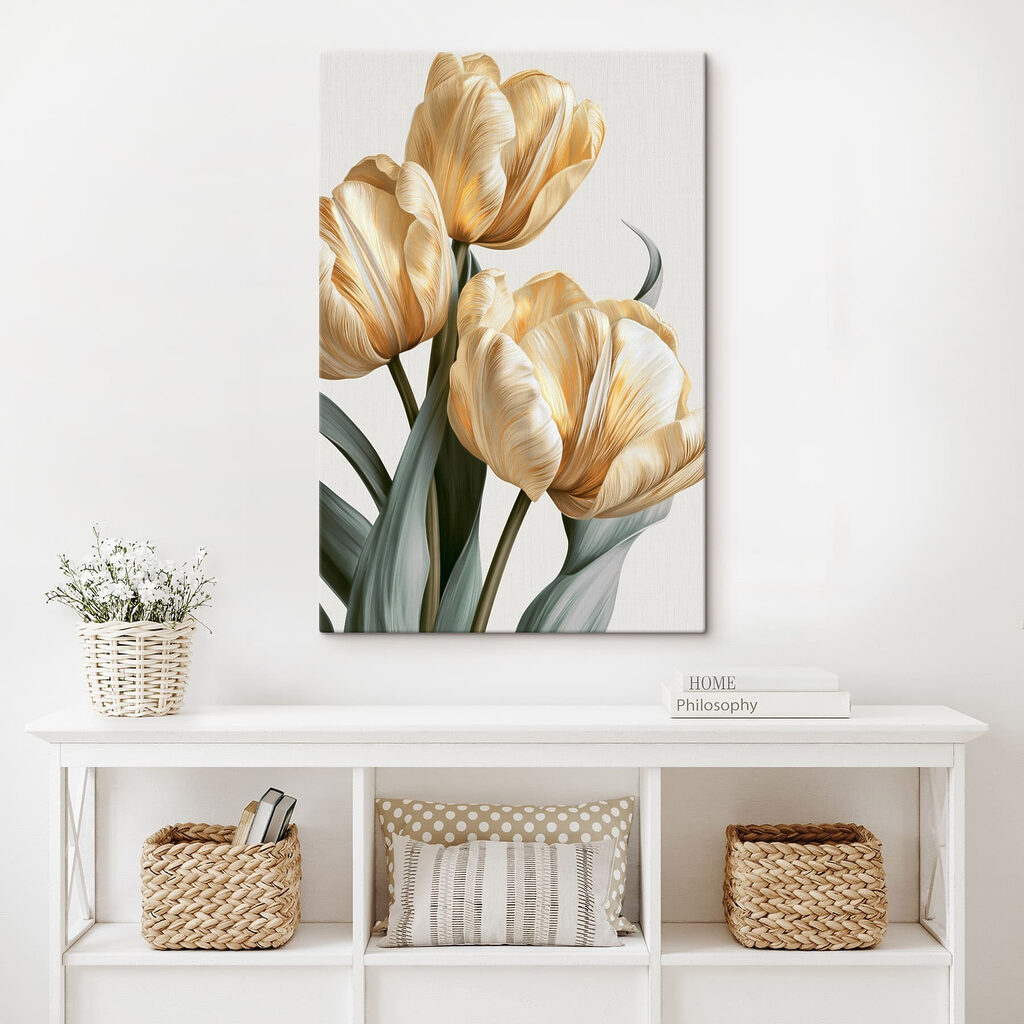 Arany tulipánok — lakásbelső 3