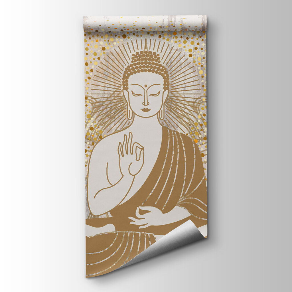 Buddha aranyvonalak között — termékábrázolás