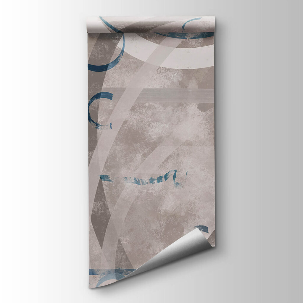 Kék ívek festéken — termékábrázolás