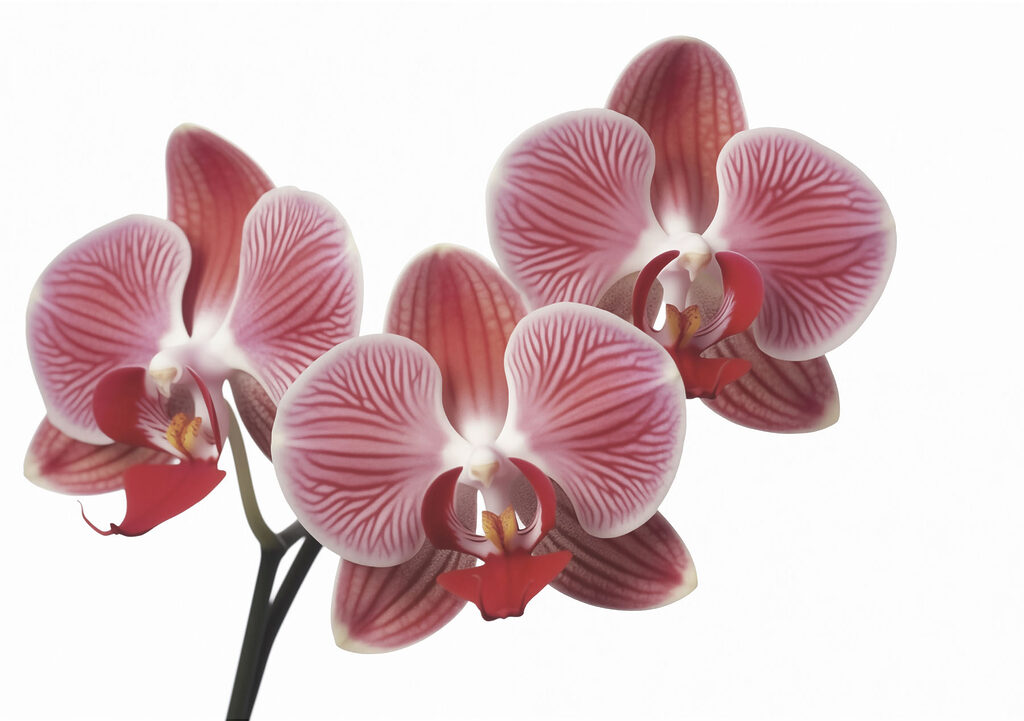 Rózsaszín orchidea — teljes motívum
