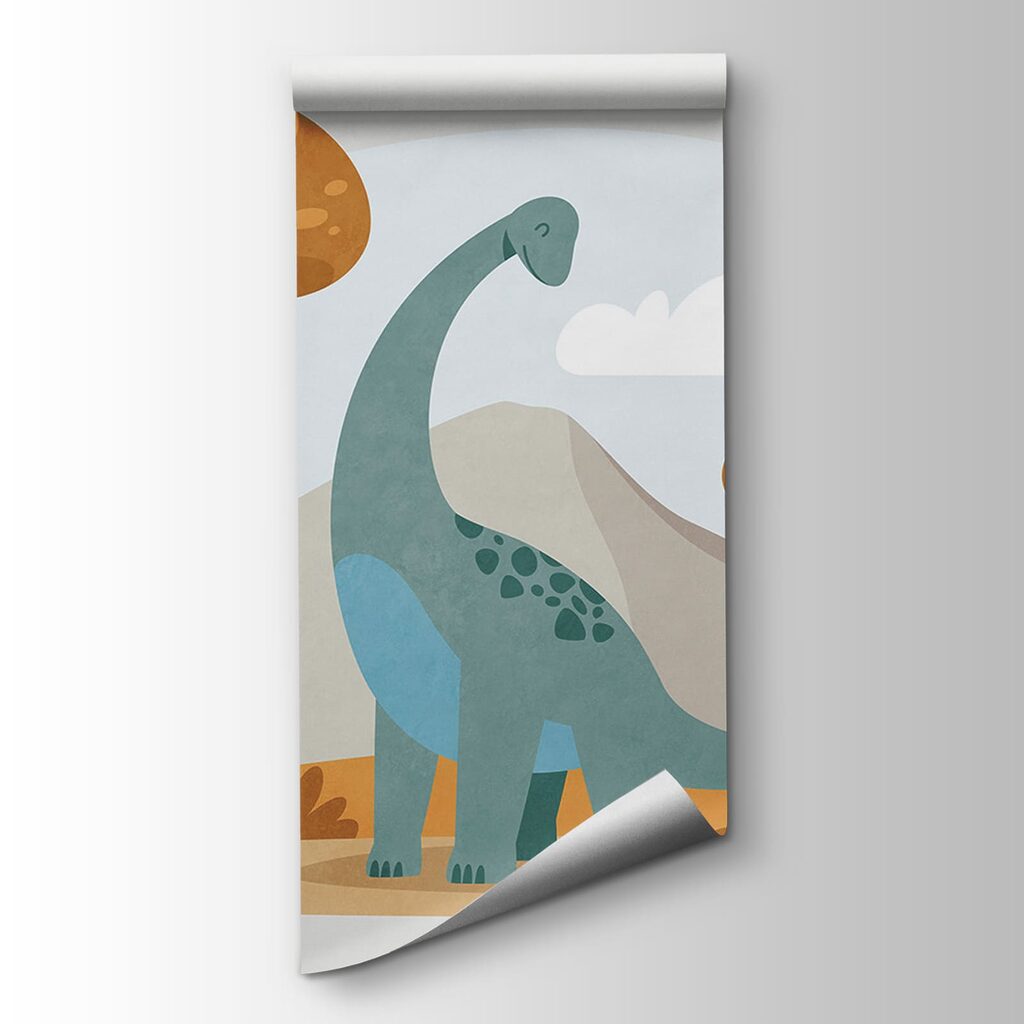 Dinoszaurusz fák között — termékábrázolás