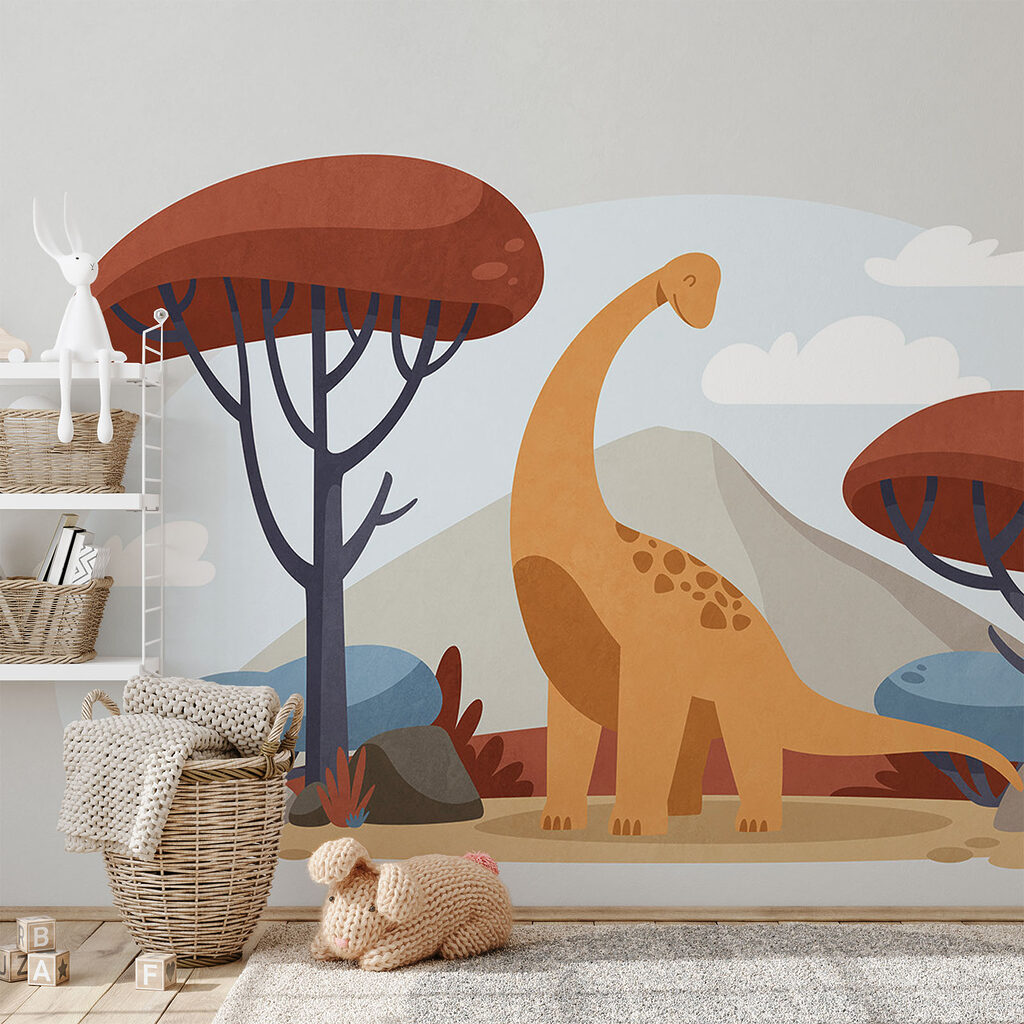 Dinoszaurusz fák között — lakásbelső 2