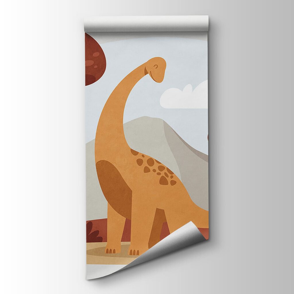Dinoszaurusz fák között — termékábrázolás