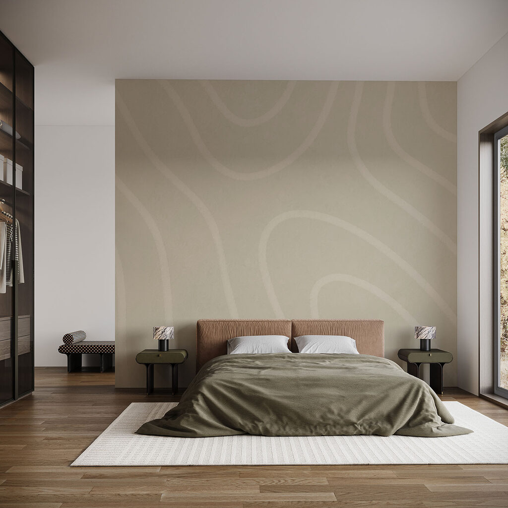 Világos hullámvonalak — lakásbelső 1