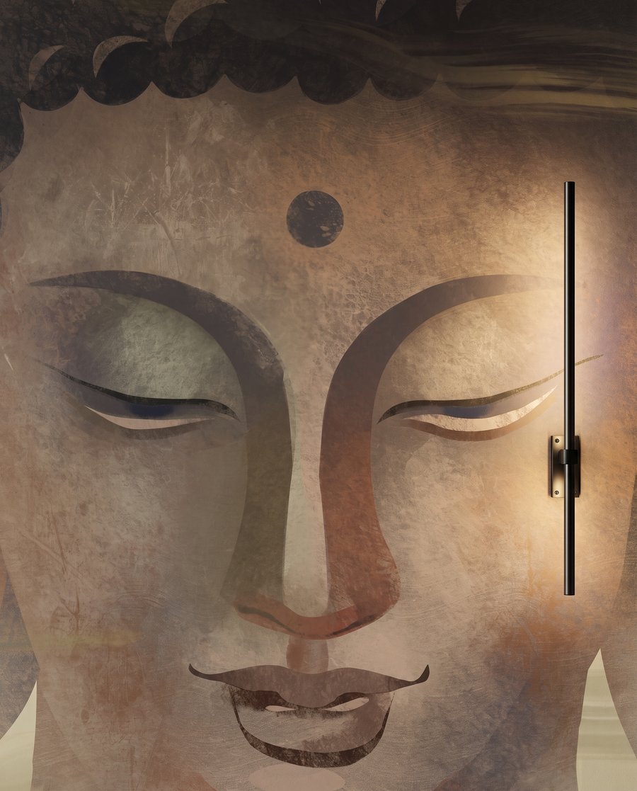 Buddha arany áramlatok között — részlet