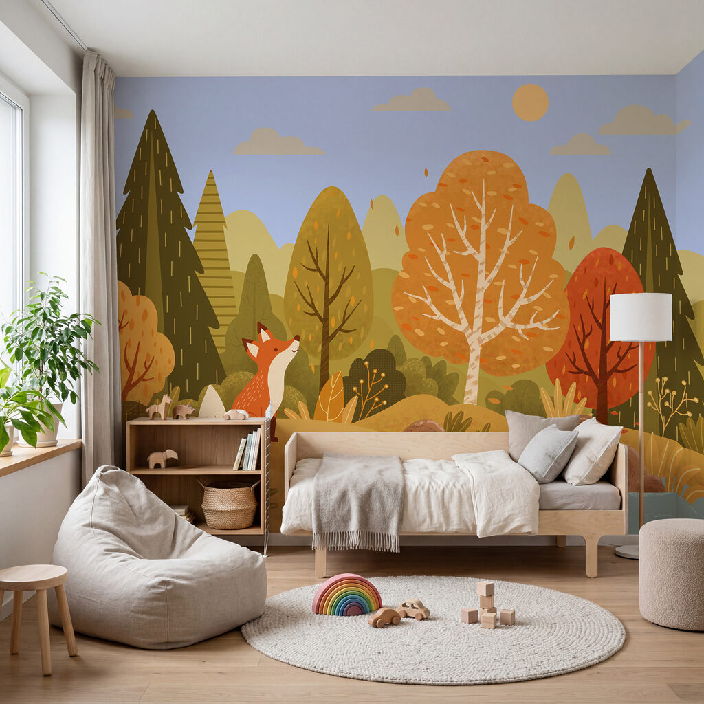 Róka az erdei pataknál — lakásbelső 3