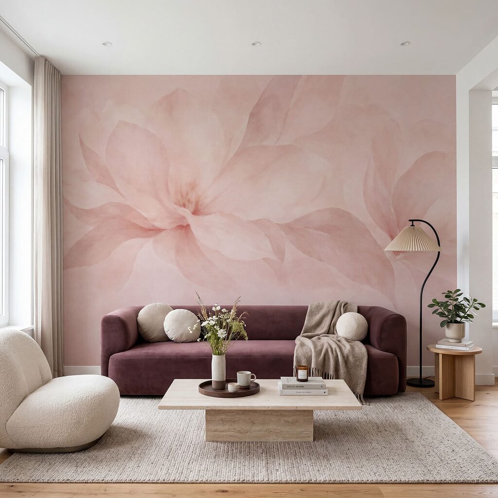 Puha virágszirmok — lakásbelső 3
