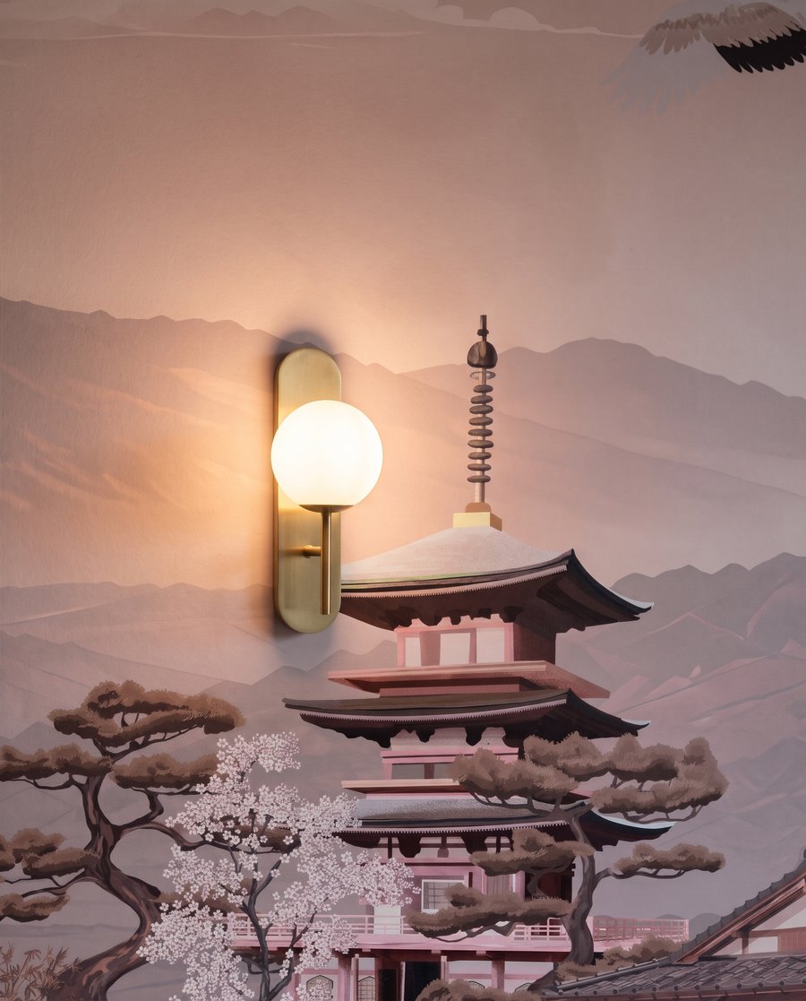 Pagoda a hegy előtt — részlet