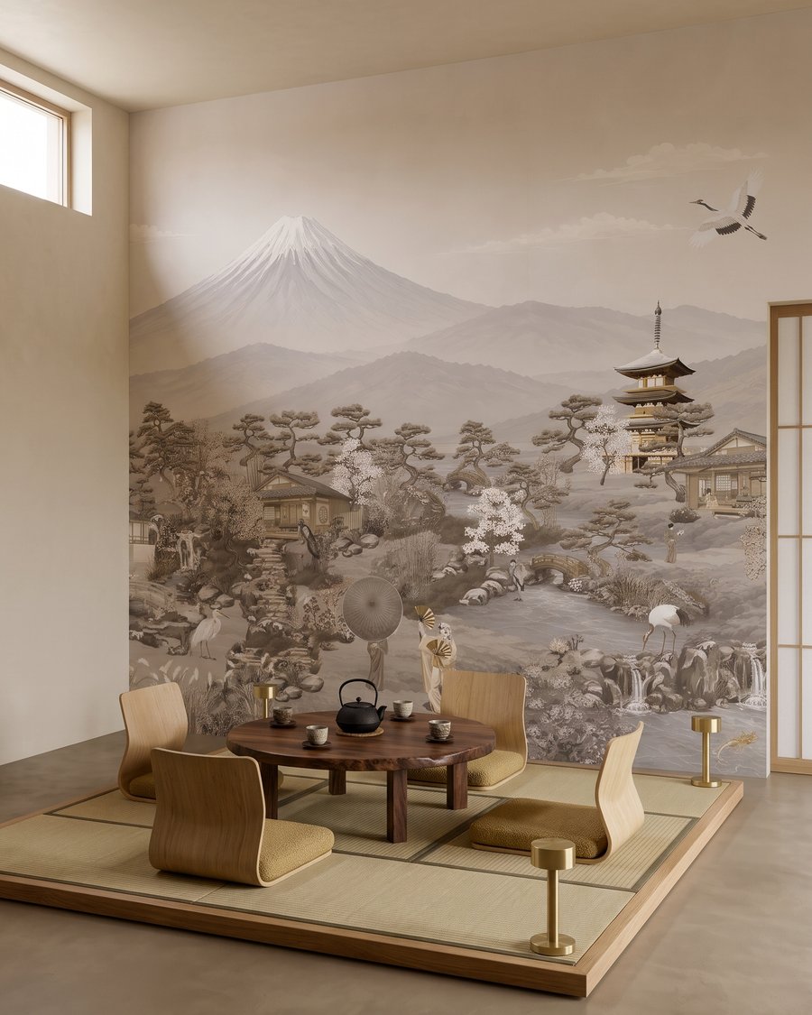 Pagoda a hegy előtt — lakásbelső 7