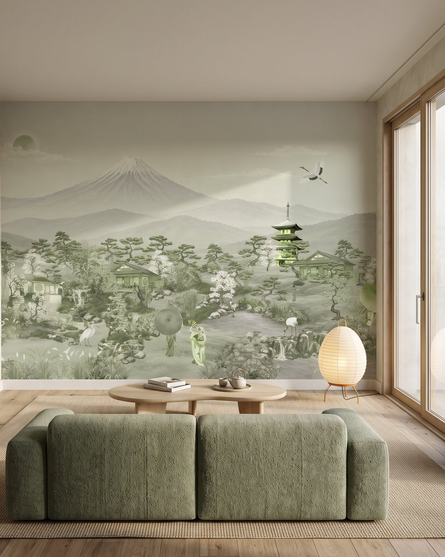 Pagoda a hegy előtt — lakásbelső 2