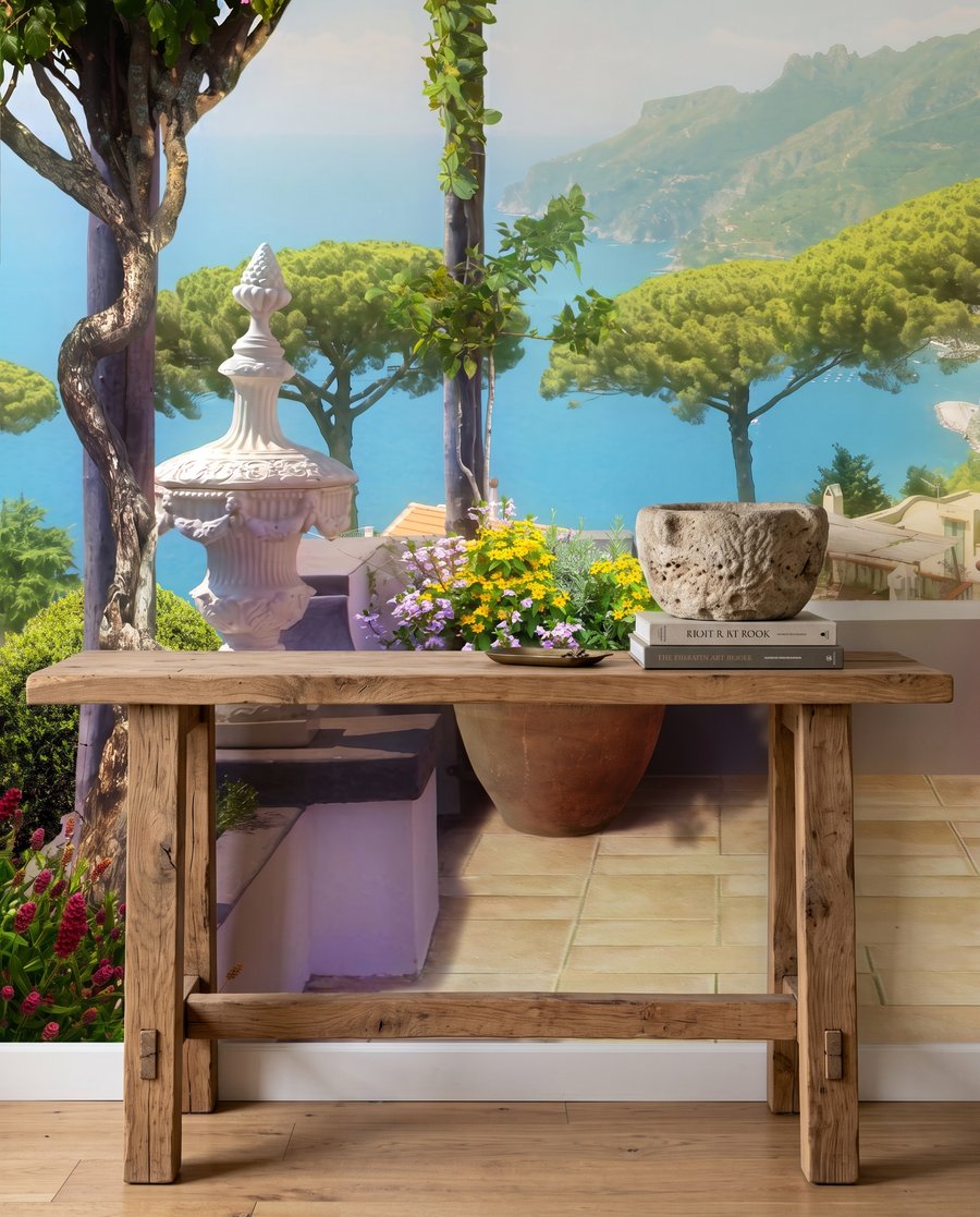 Virágzó pergola alatt — lakásbelső 4