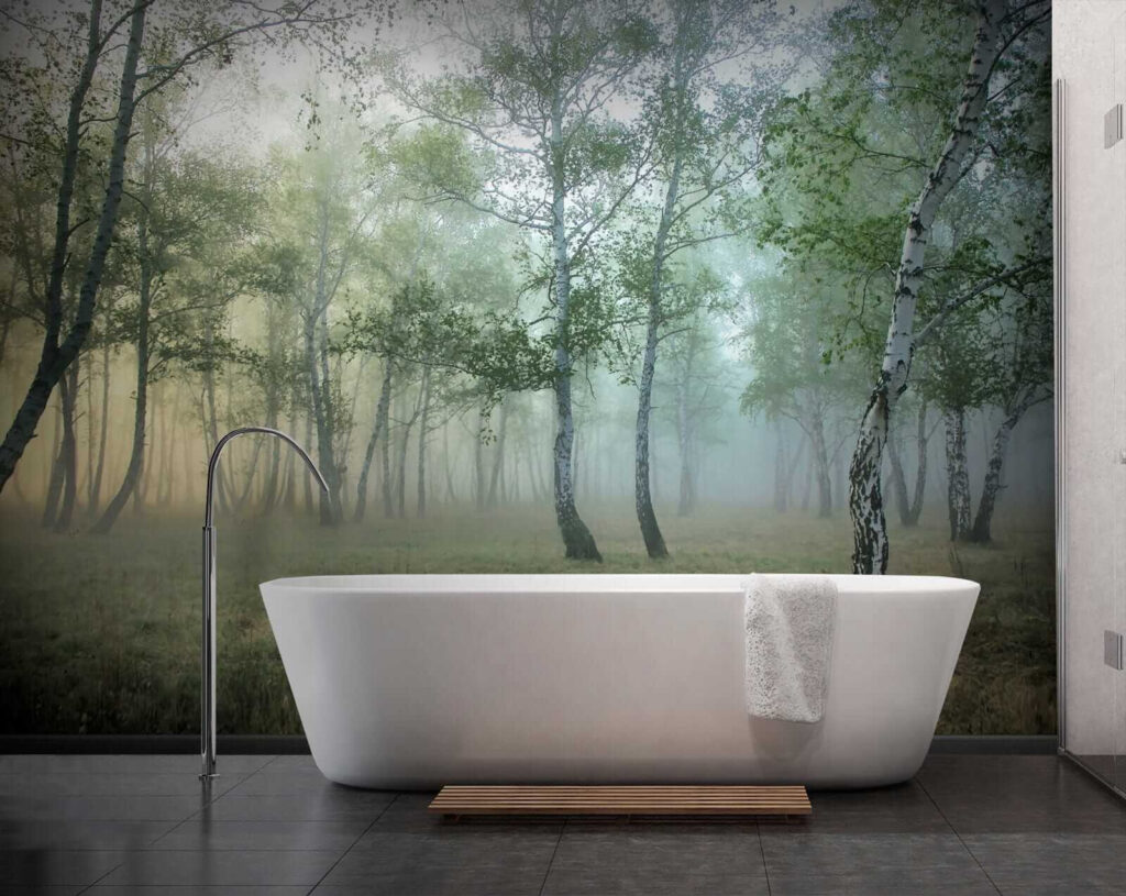 Nyírfaliget ködben — lakásbelső 8