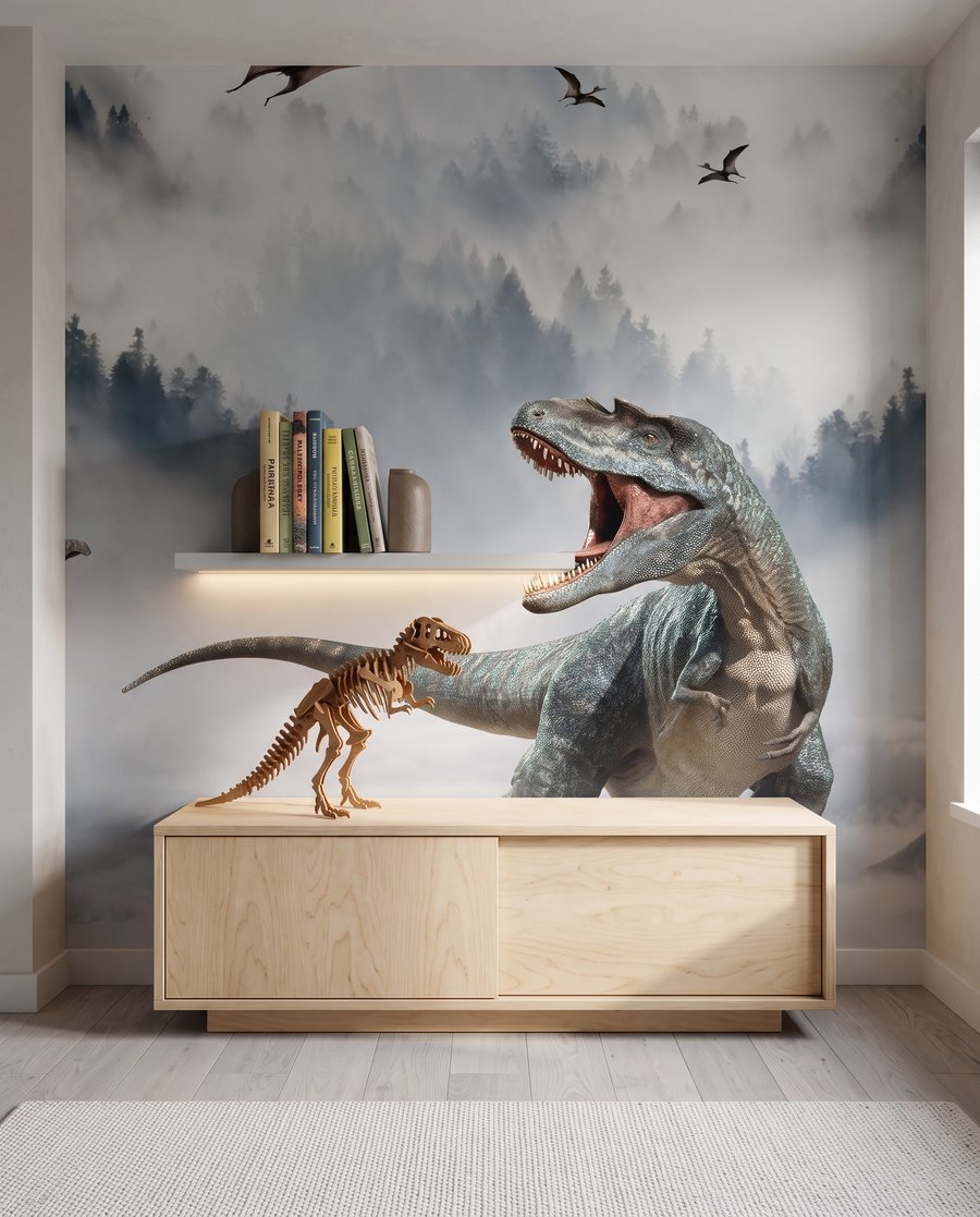 Dinoszauruszok hegyi ködben — lakásbelső 3