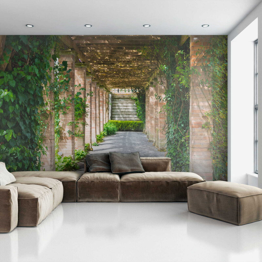 Ösvény pergola alatt — lakásbelső 4