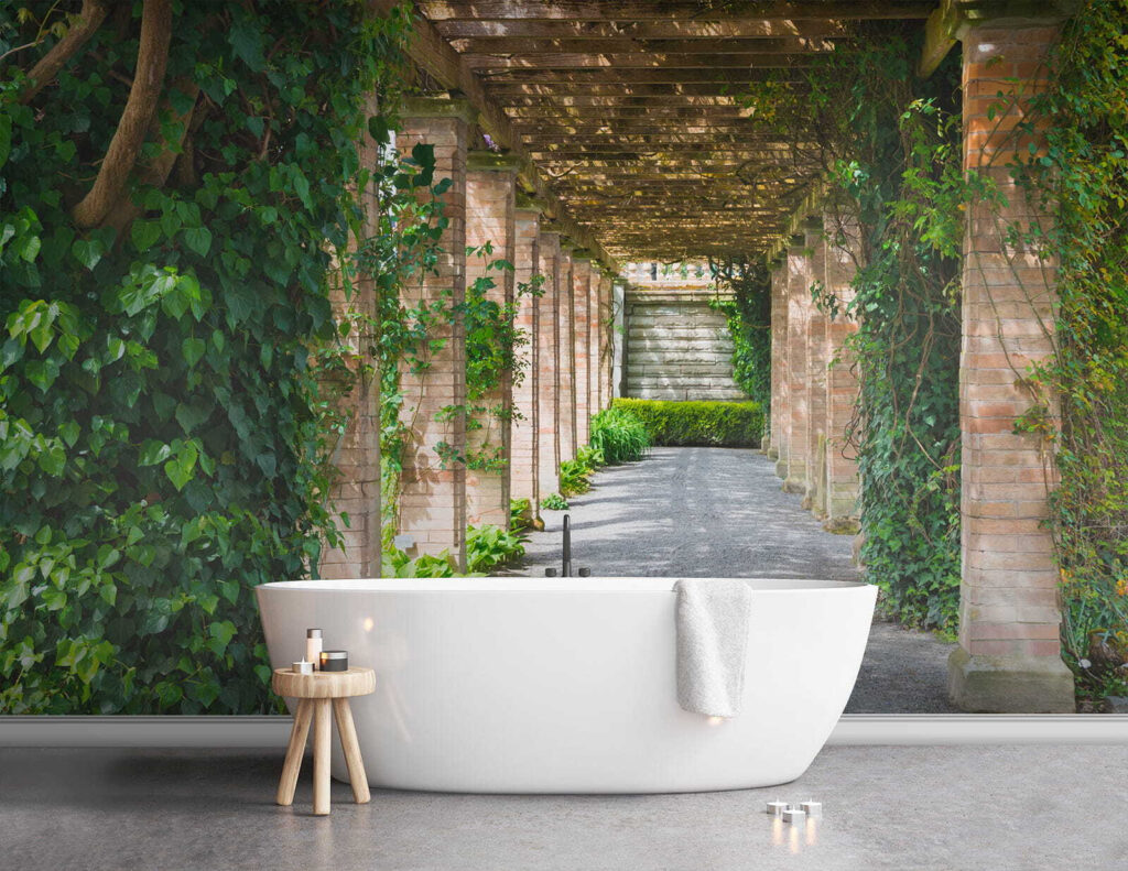 Ösvény pergola alatt — lakásbelső 8