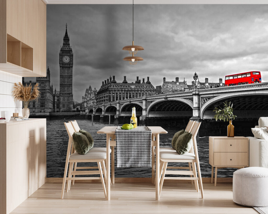 Piros busz Westminster mellett — lakásbelső 5
