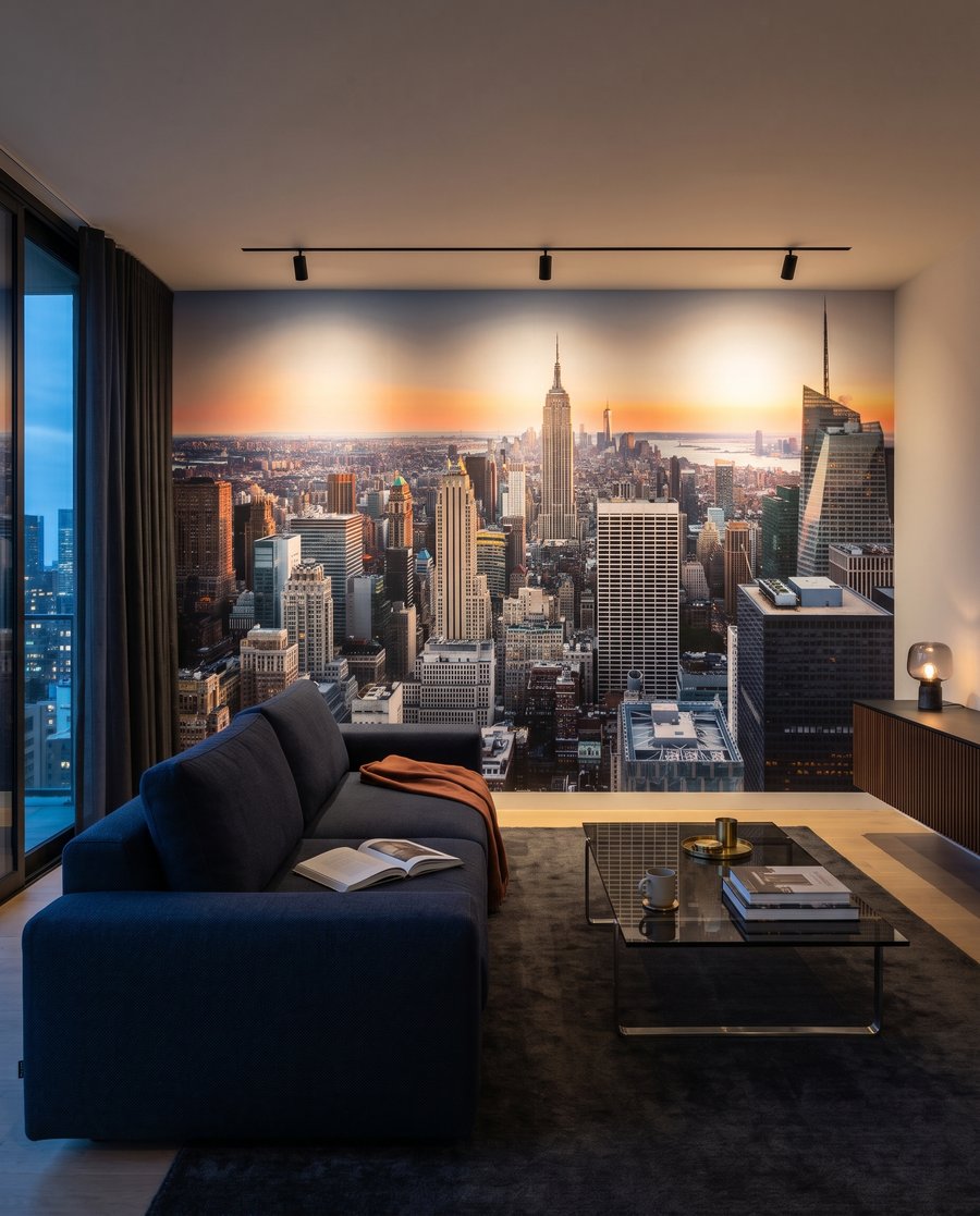 New York alkonyatkor — lakásbelső 2