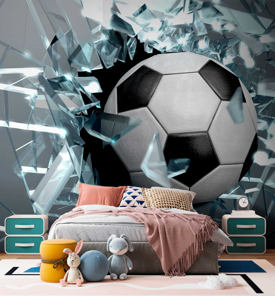 Futball szilánkok között — lakásbelső 9