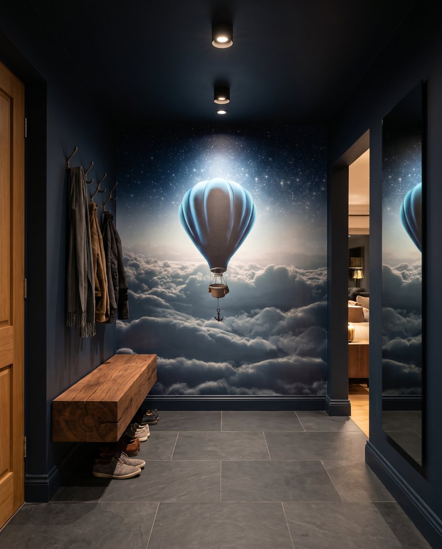 Hőlégballon a csillagok alatt — lakásbelső 3