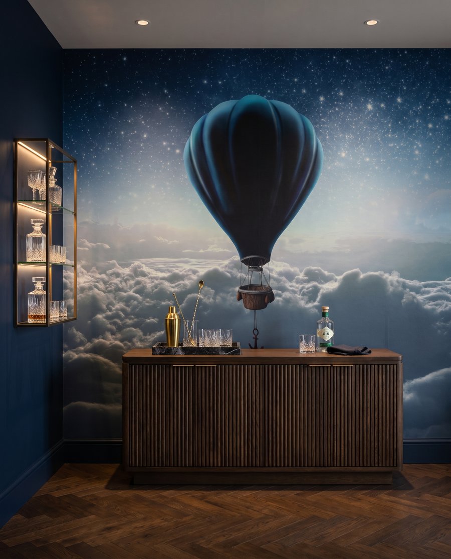 Hőlégballon a csillagok alatt — lakásbelső 5